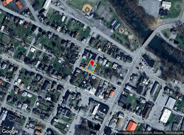 427 W 1St St, Williamsburg, PA Parcel Map