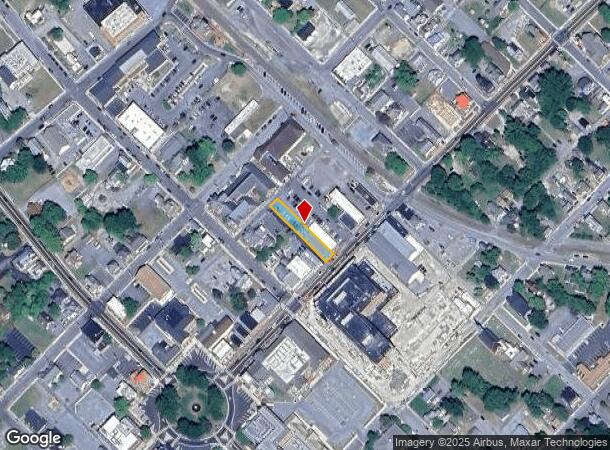  115 E Market St, Georgetown, DE Parcel Map