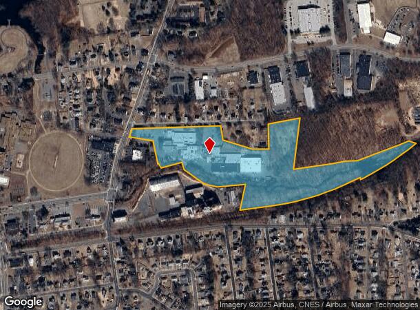 24 Mill St, Manchester, CT Parcel Map