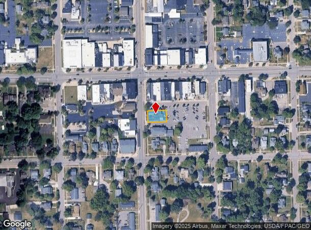  110 S Evans St, Tecumseh, MI Parcel Map