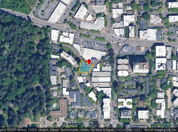  2308 Sw Osage St, Portland, OR Parcel Map