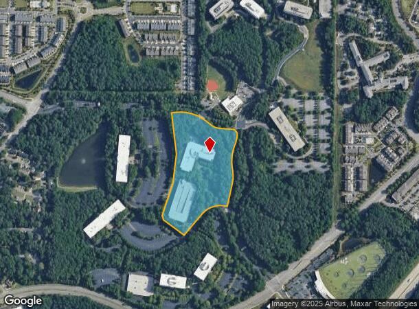 1125 Sanctuary Pky, Alpharetta, GA Parcel Map