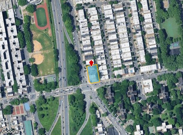  1661 Watson Ave, Bronx, NY Parcel Map