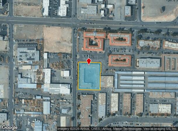  3560 Polaris Ave, Las Vegas, NV Parcel Map