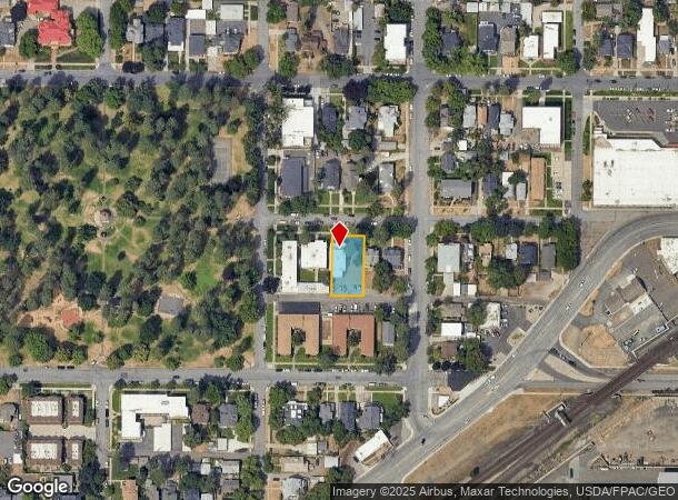2015 W 3Rd Ave, Spokane, WA Parcel Map