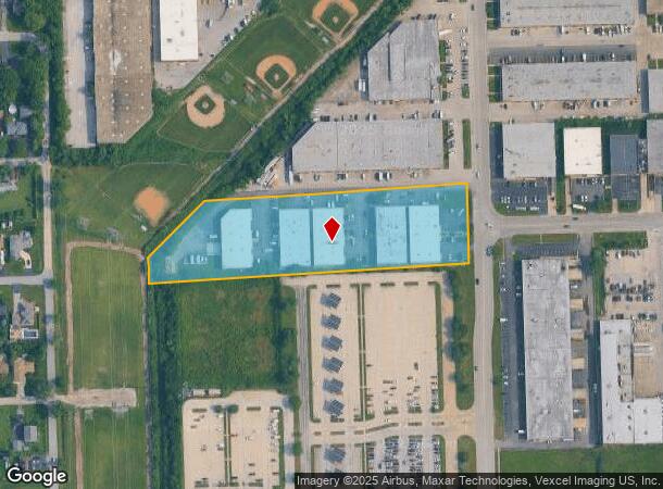 7635 W 100Th Pl, Bridgeview, IL Parcel Map