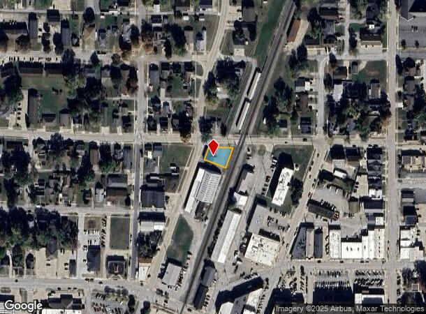  207 W Saint Anthony Ave, Effingham, IL Parcel Map