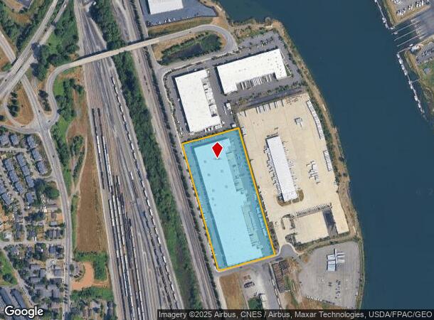 607 Riverside Rd, Everett, WA Parcel Map