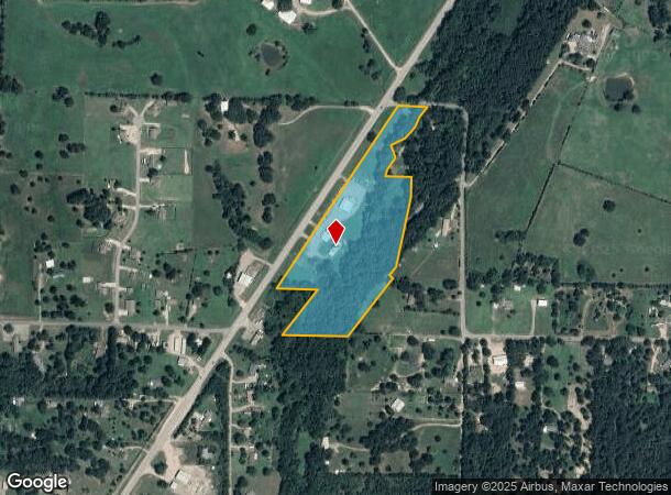 8520 N Highway 71 N, Mountainburg, AR Parcel Map