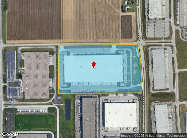 3870 S Ronald Reagan Pky, Plainfield, IN Parcel Map