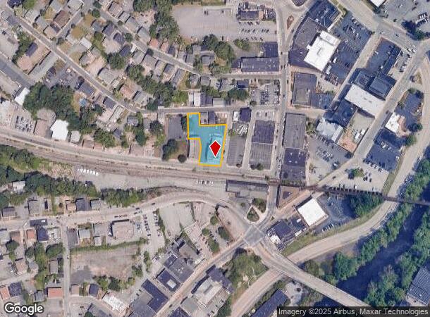 43 Railroad St, Woonsocket, RI Parcel Map