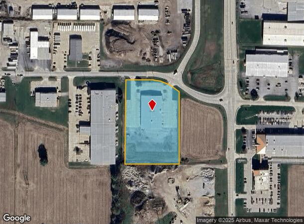 1607 W Wernsing Ave, Effingham, IL Parcel Map