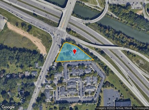 1956 W Henrietta Rd, Rochester, NY Parcel Map