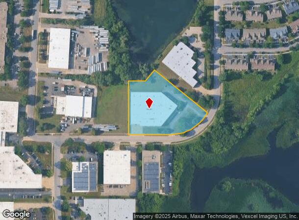  1100 Shore Rd, Naperville, IL Parcel Map