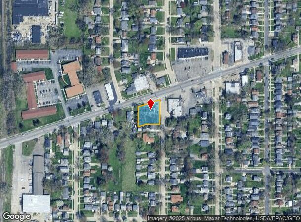  2711 Airport Hwy, Toledo, OH Parcel Map