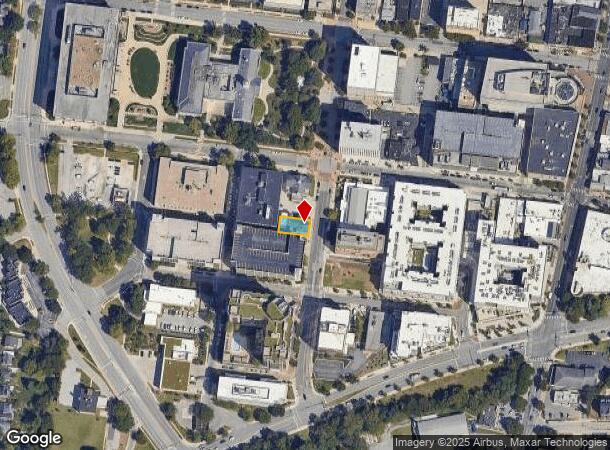 308 Washington Ave, Towson, MD Parcel Map