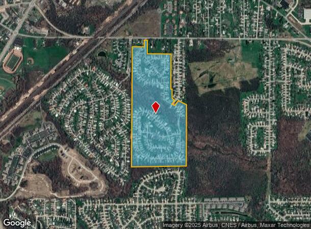  3639 Big Tree Rd, Hamburg, NY Parcel Map