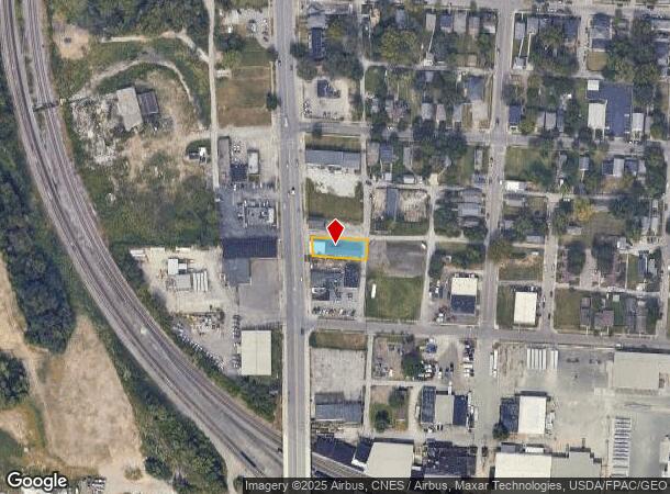 1890 S High St, Columbus, OH Parcel Map