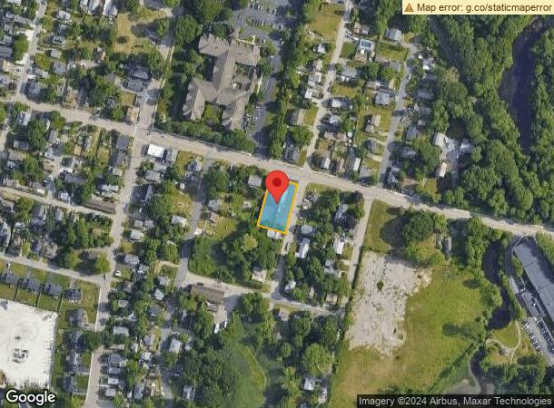  166 Bay Spring Ave, Barrington, RI Parcel Map