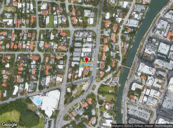  2822 Pine Tree Dr, Miami Beach, FL Parcel Map