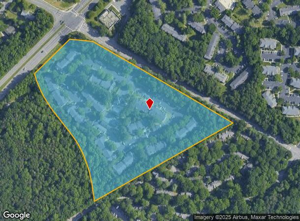 100 Crowne Oaks Cir, Winston Salem, NC Parcel Map
