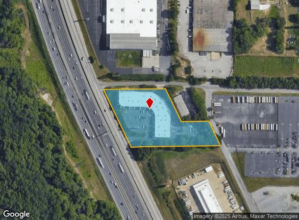  5442 Frontage Rd, Forest Park, GA Parcel Map
