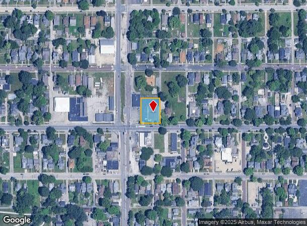  522 W 8Th St, Anderson, IN Parcel Map
