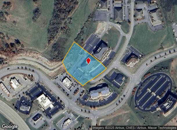 45 Professional Pl, Bridgeport, WV Parcel Map