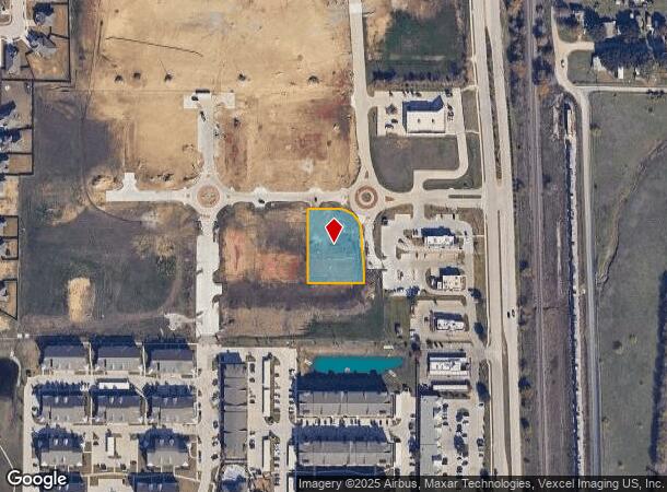  501 Justin Ln, Justin, TX Parcel Map