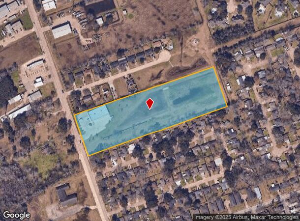  3765 Mustang Rd, Alvin, TX Parcel Map