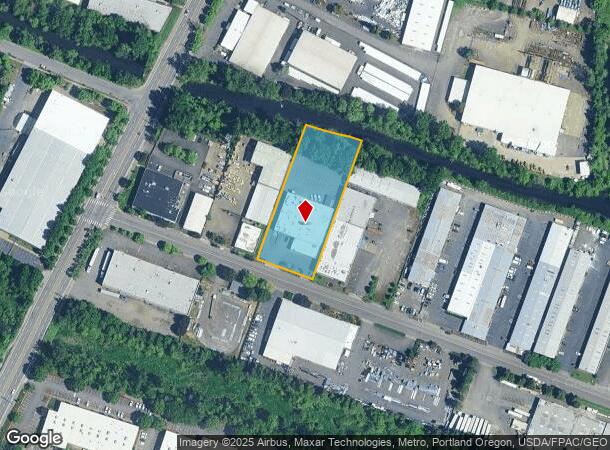 12423 Ne Whitaker Way, Portland, OR Parcel Map