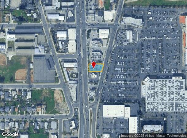  7130 N Blackstone Ave, Fresno, CA Parcel Map