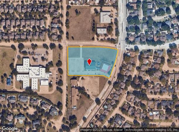 3925 N Josey Ln, Carrollton, TX Parcel Map