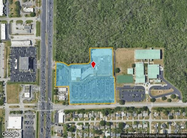  4637 Sunray Dr, Holiday, FL Parcel Map