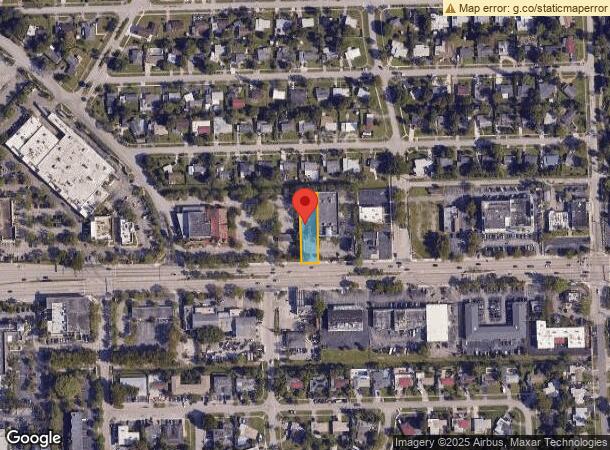  3627 W Broward Blvd, Lauderhill, FL Parcel Map