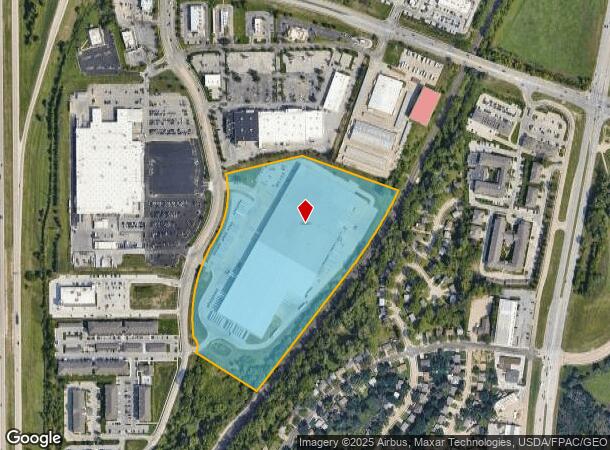 10601 S 15Th St, Bellevue, NE Parcel Map