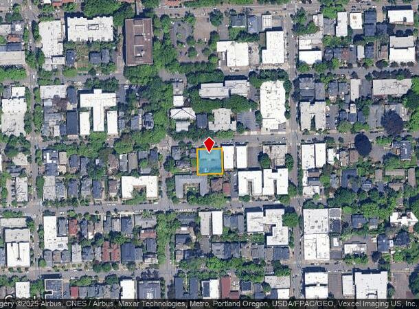  2160 Nw Johnson St, Portland, OR Parcel Map