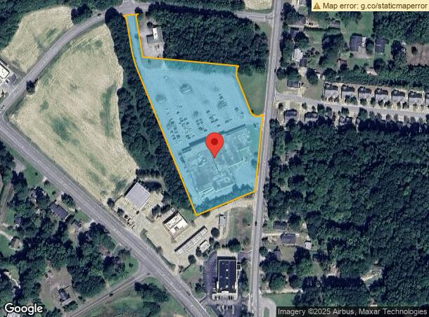  404 Goldrock Rd, Rocky Mount, NC Parcel Map