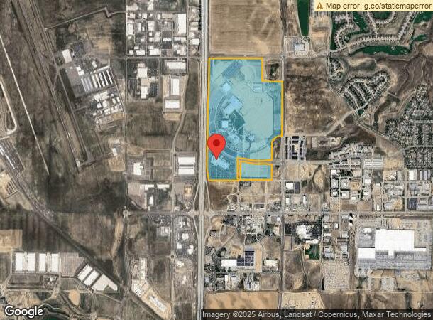  4705 Clydesdale Pky, Loveland, CO Parcel Map