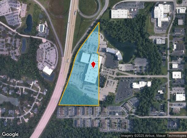 1700 Magnavox Way, Fort Wayne, IN Parcel Map