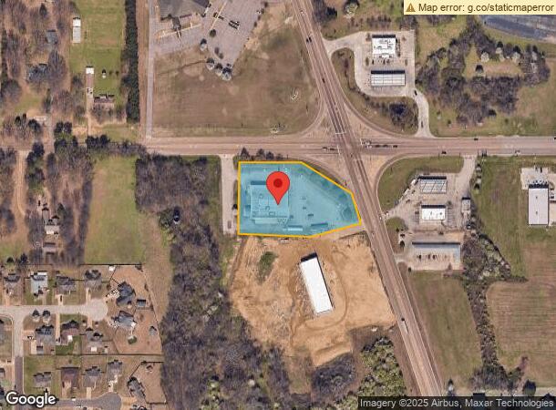  4991 Highway 51 N, Horn Lake, MS Parcel Map