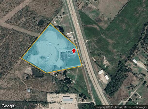  5301 N Interstate 45 Service Rd, Ennis, TX Parcel Map