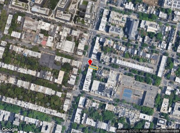  603 Vanderbilt Ave, Brooklyn, NY Parcel Map
