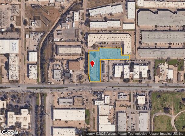 2607 Walnut Hill Ln, Dallas, TX Parcel Map