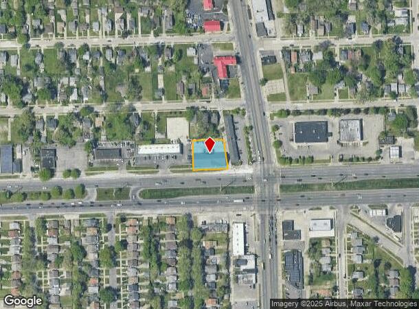  7657 E 8 Mile Rd, Warren, MI Parcel Map