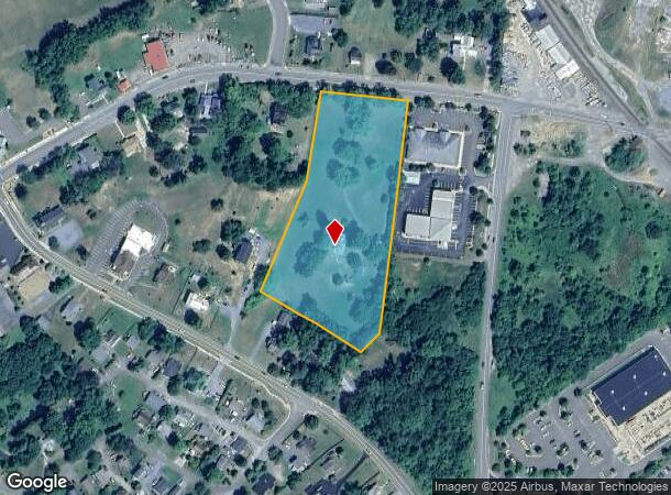  8267 E Main St, Marshall, VA Parcel Map