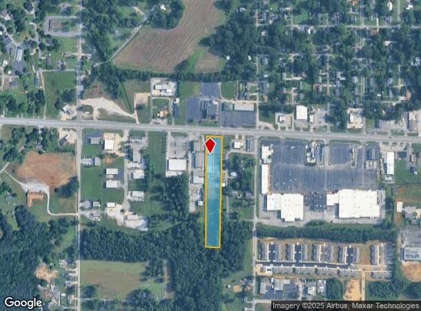  805 Us Highway 72 W, Athens, AL Parcel Map