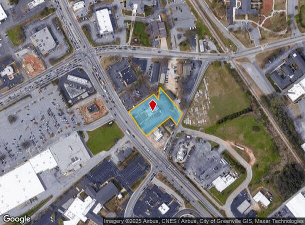 115 S Main St, Mauldin, SC Parcel Map