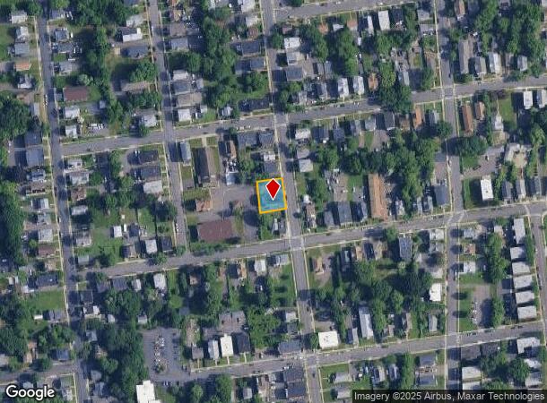  126 Oak St, New Britain, CT Parcel Map