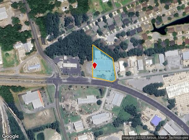  4015 Community Rd, Brunswick, GA Parcel Map